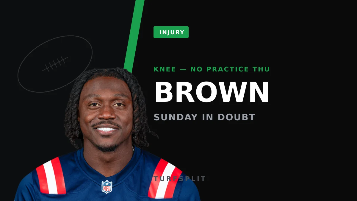 A.J. Brown's Knee Puts Week 8 Status in Doubt After Missed Practice