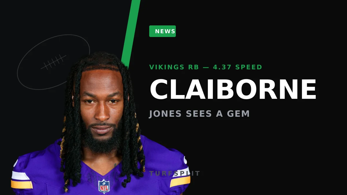 Aaron Jones Talks Up Rookie Demond Claiborne in Crowded Vikings Backfield