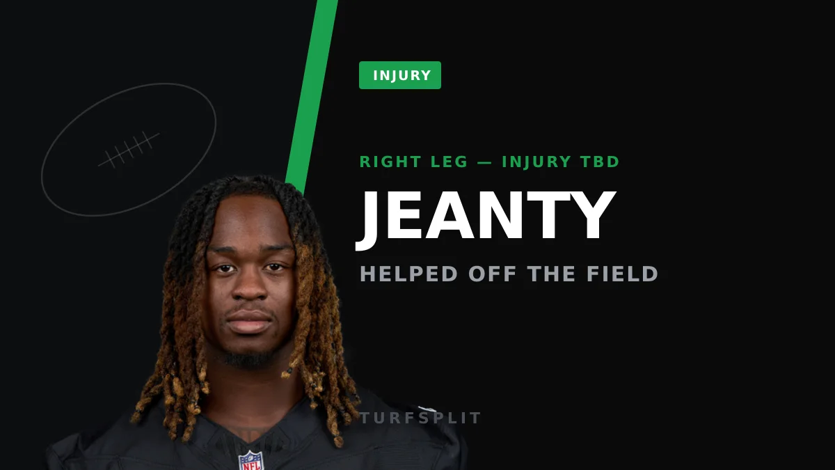 Ashton Jeanty Limps Off Raiders Practice With Right Leg Injury
