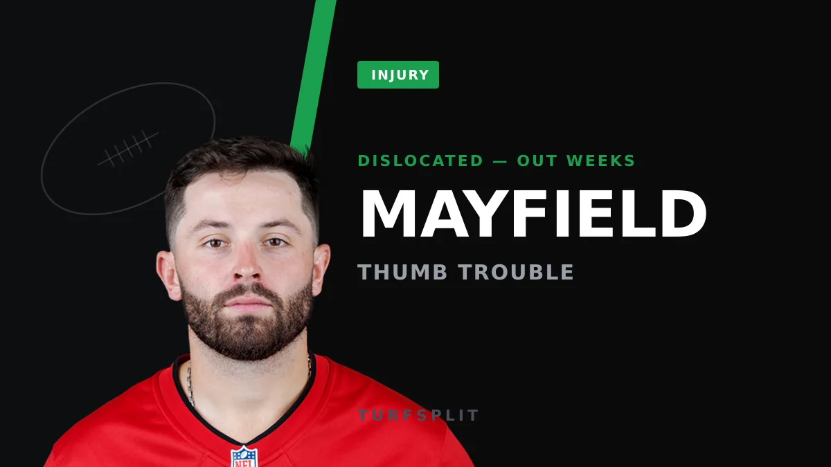 Baker Mayfield's Dislocated Thumb Headlines a Brutal Week 4 Injury Wave