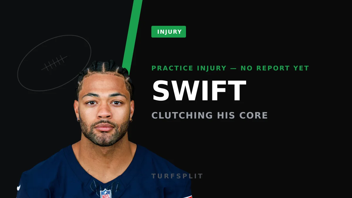 Bears Lose Odunze and Swift to Practice Injuries as Backups Enter the Picture