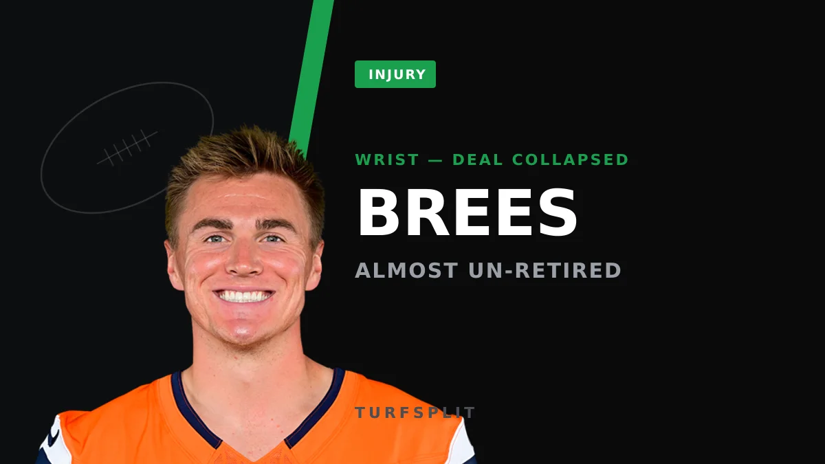 Broncos Chased 47-Year-Old Drew Brees After Bo Nix Went Down