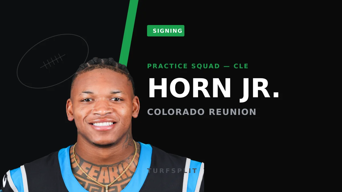 Browns Scoop Up Jimmy Horn Jr., Reuniting Him With Shedeur Sanders