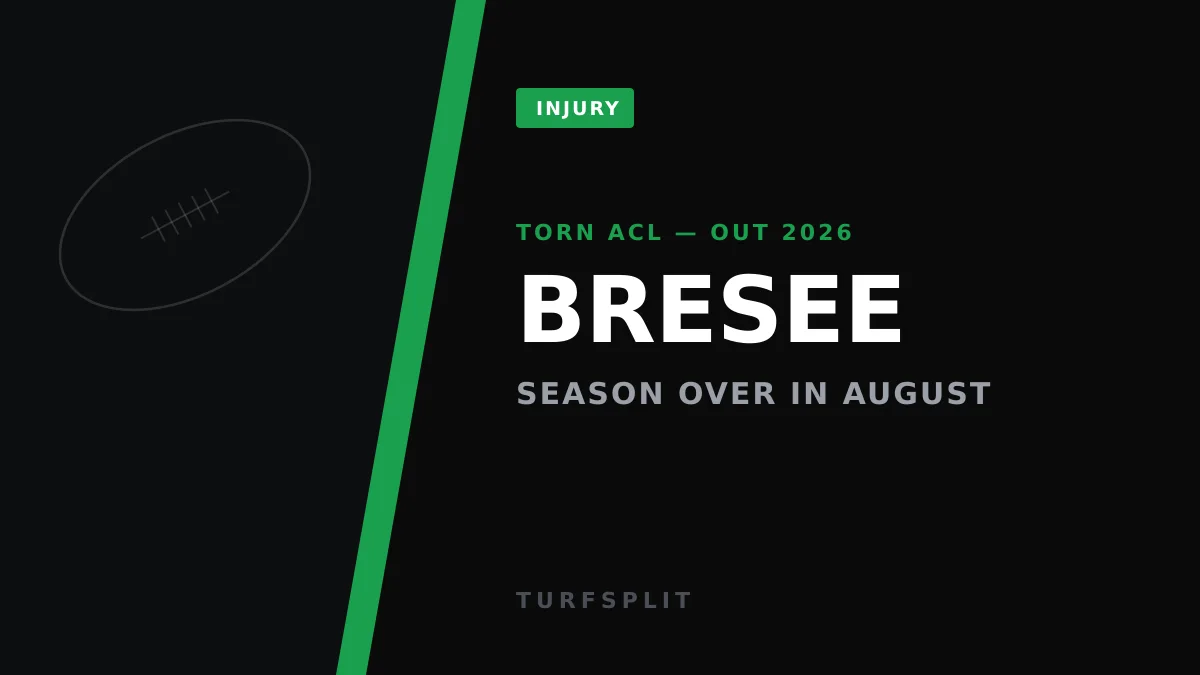Bryan Bresee's Torn ACL Ends Saints DL's 2026 Before It Starts