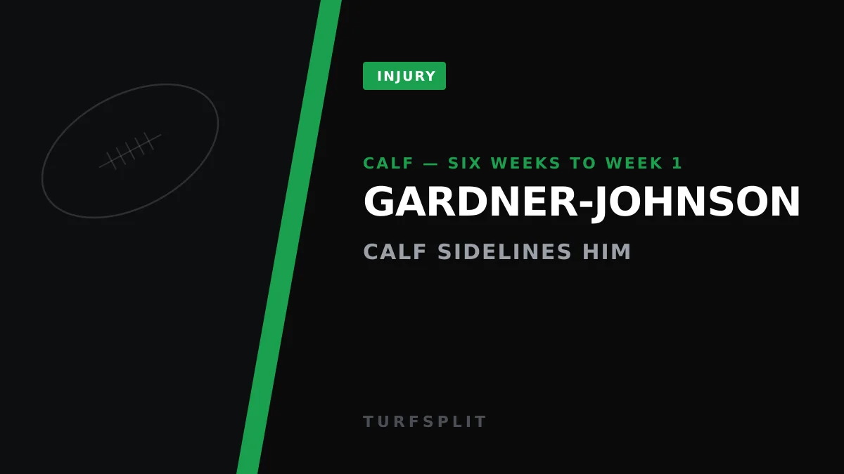 C.J. Gardner-Johnson's Calf Strain Costs Bills Camp Reps, Not Games