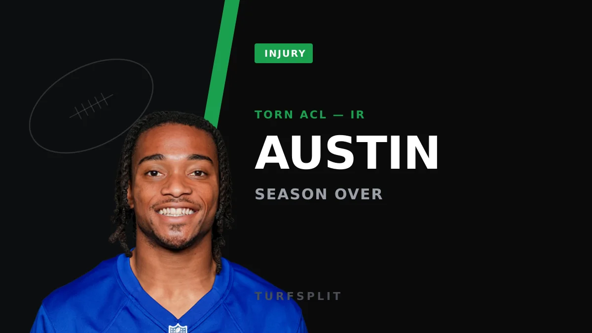 Calvin Austin's Torn ACL Ends Giants Season, Opens Door for Odell Beckham