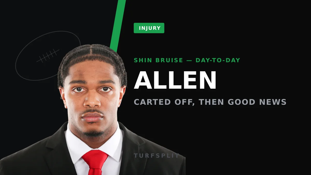 Chiefs Rookie Cyrus Allen Dodges Big Scare With Shin Bruise