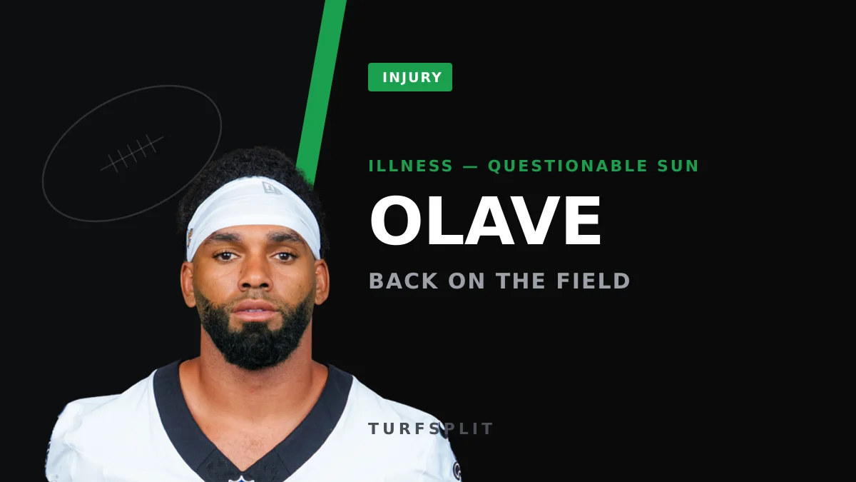 Chris Olave Shakes Off Illness, Back at Practice as Questionable