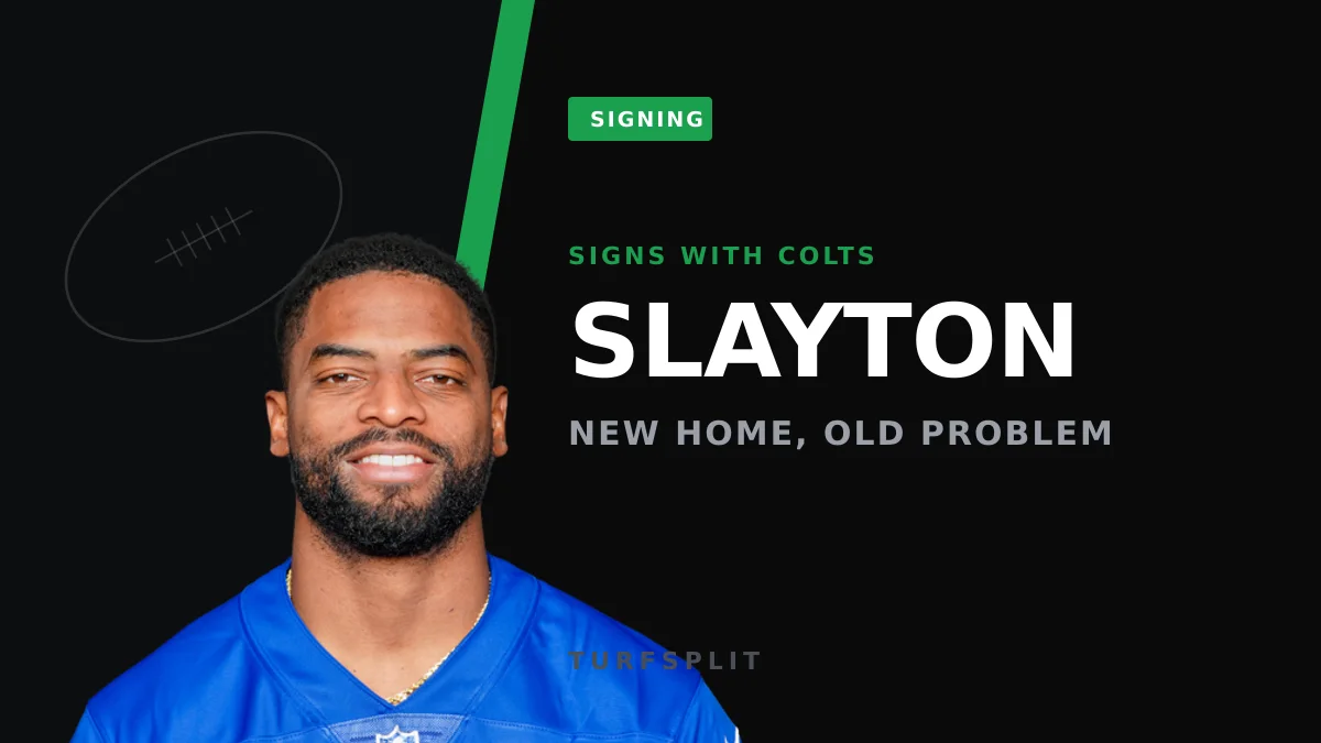 Colts Sign Darius Slayton After Giants Eat $9.75M Guarantee