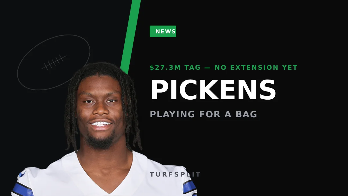 Dak Backs a Pickens Payday — But the Cowboys Can't Pay Him Yet