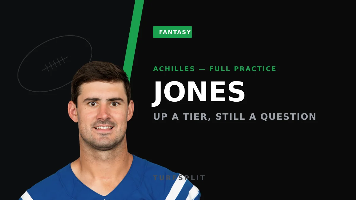Daniel Jones Climbs to QB21, But His Ceiling Still Depends on Steichen