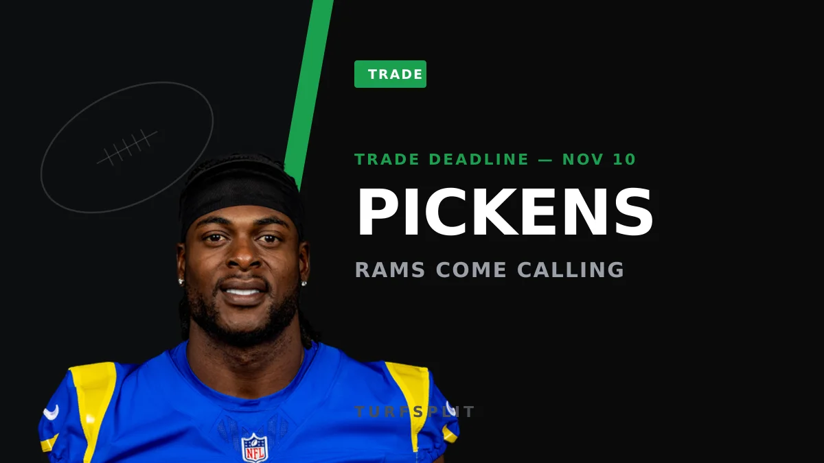 Davante Adams Out 6-10 Weeks: Rams Eye Trade for George Pickens