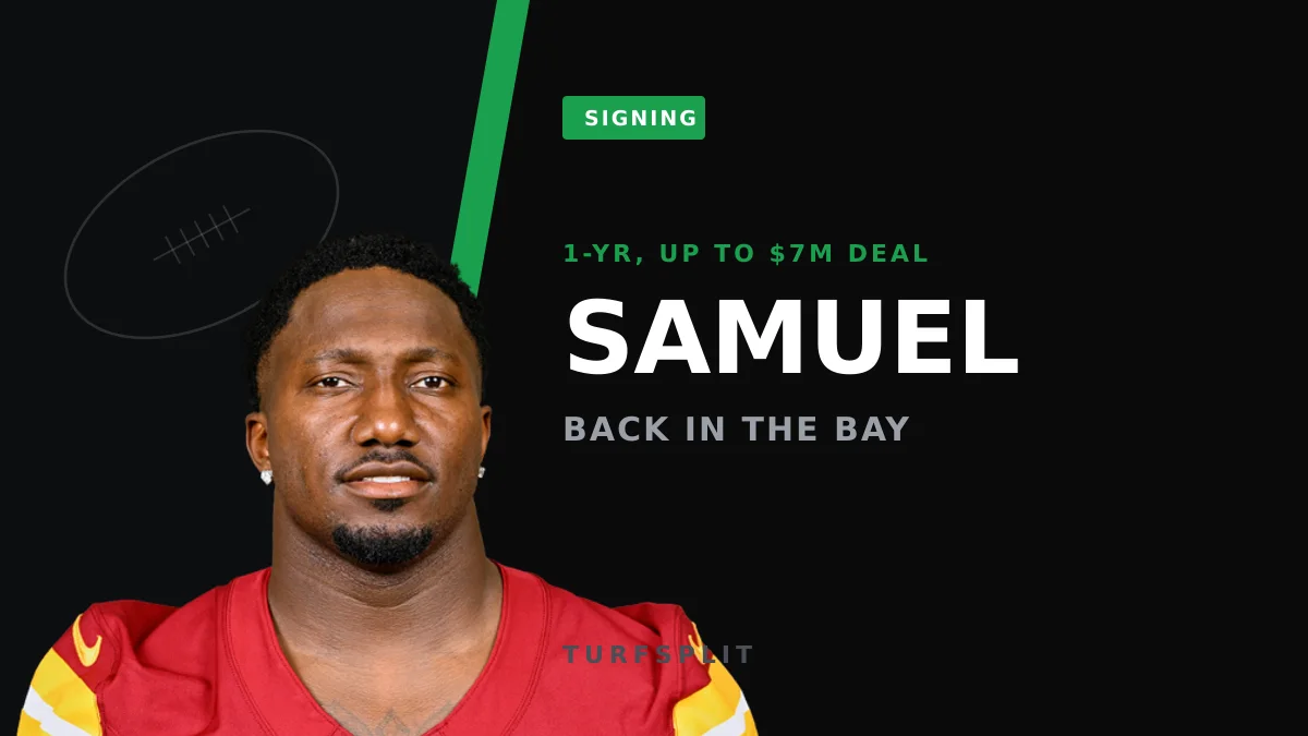 Deebo Samuel Heads Back to San Francisco on a One-Year, $7M Deal