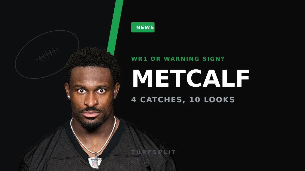 DK Metcalf Flops in Steelers' Ugly 20-13 Win: Time to Panic?