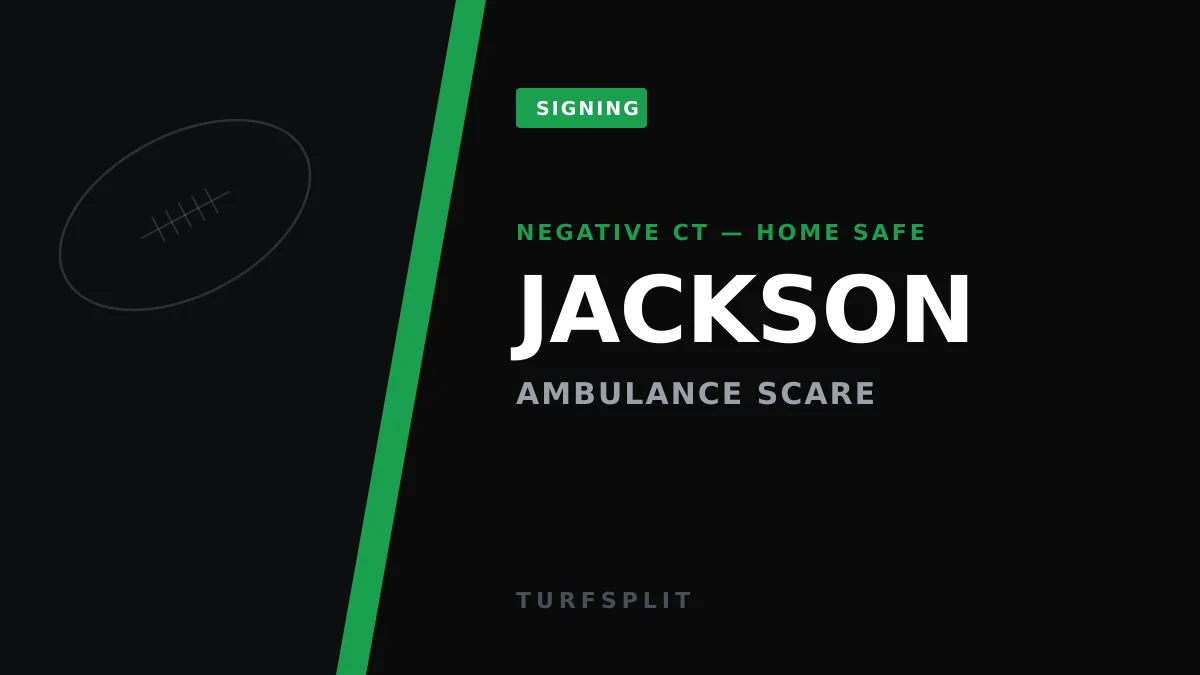 Eagles RB Ja'Quinden Jackson Released From Hospital After Scary Kickoff Injury