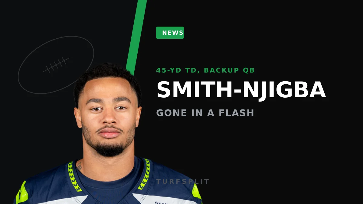 Jaxon Smith-Njigba Breaks Loose for 45-Yard TD With Drew Lock Under Center