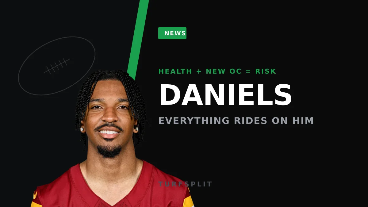Jayden Daniels' Health Is the Commanders' Whole 2026 Bet