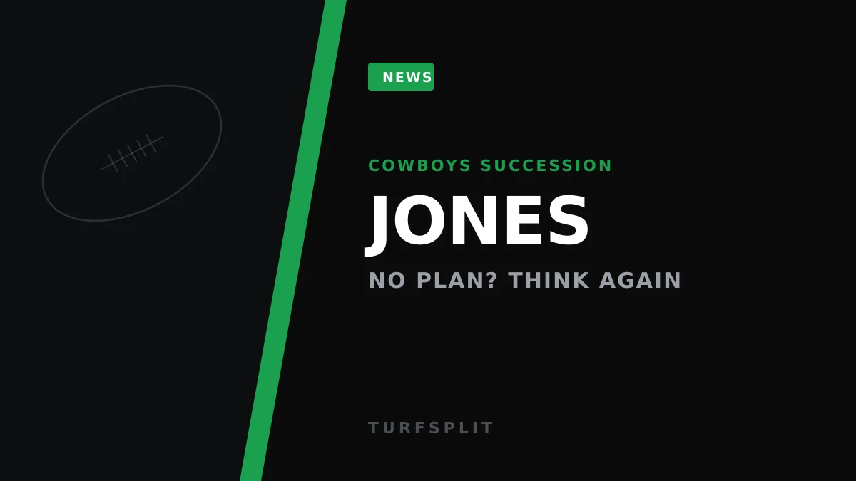 Jerry Jones Says He Has No Succession Plan — But Stephen's Been Ready for Years