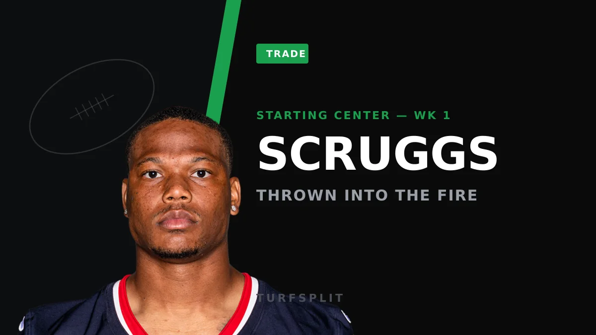 Juice Scruggs Lands Lions' Starting Center Job — What It Means for Montgomery