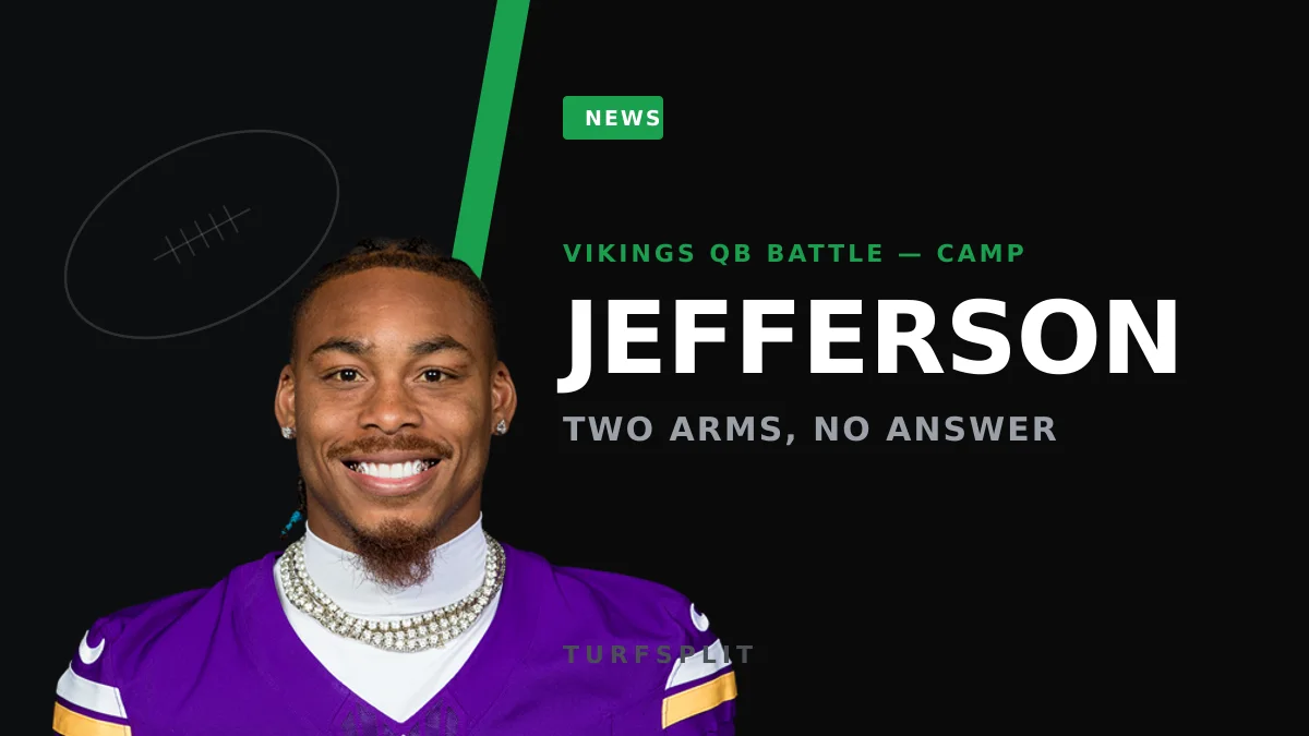Justin Jefferson Won't Pick a QB — And That's a Fantasy Yellow Flag