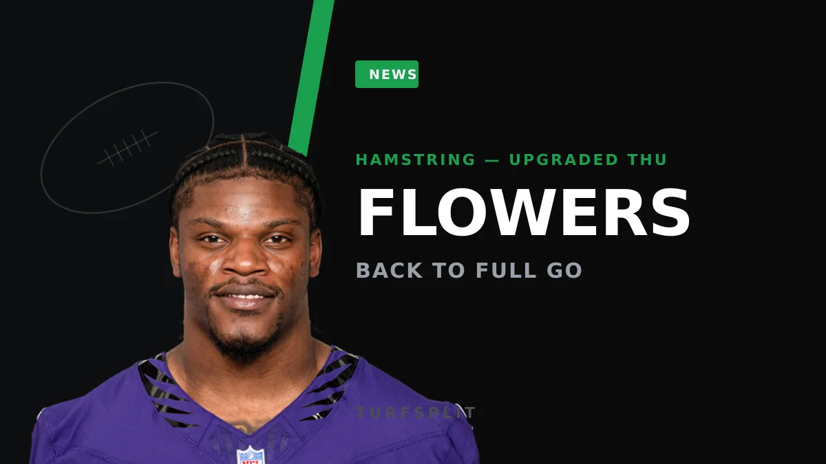 Lamar Jackson, Zay Flowers Hit Full Practice as Ravens' Injury Fog Lifts