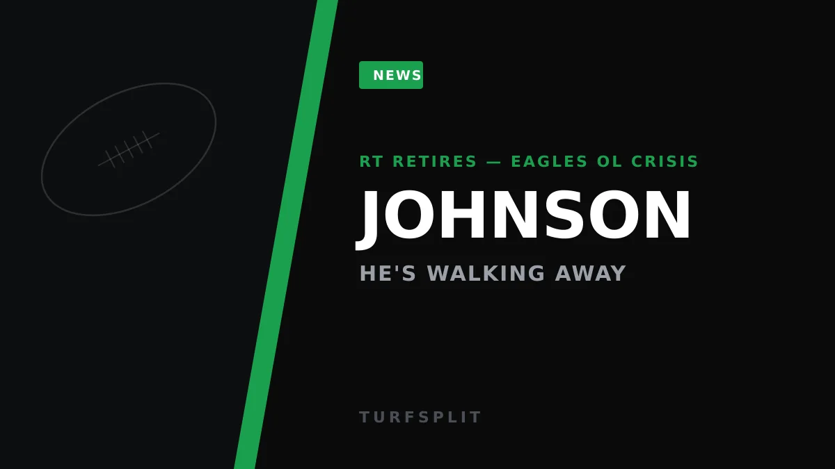 Lane Johnson Retires: What It Means for the Eagles' Fantasy Assets