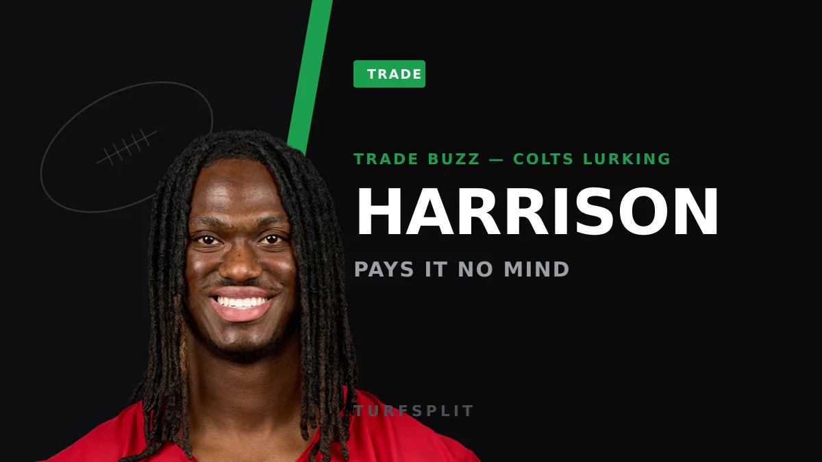 Marvin Harrison Jr. Brushes Off Trade Buzz — Fantasy Managers Can't