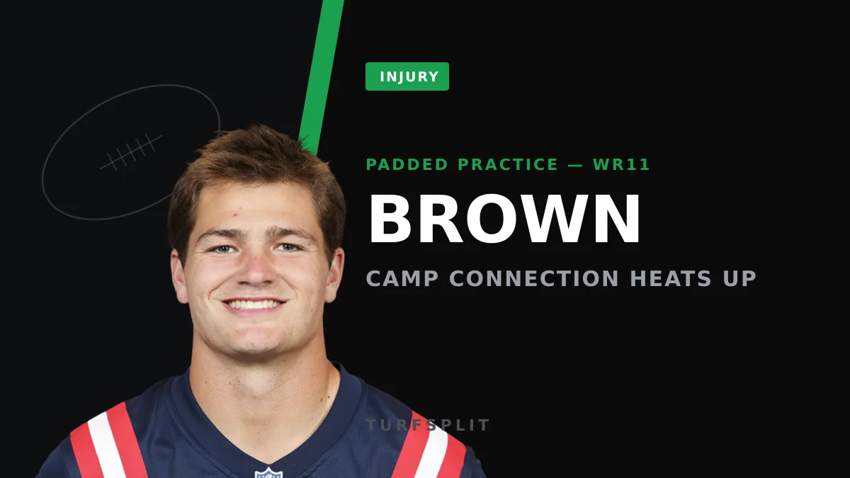 Maye and A.J. Brown Click in Pads as Patriots Camp Heats Up
