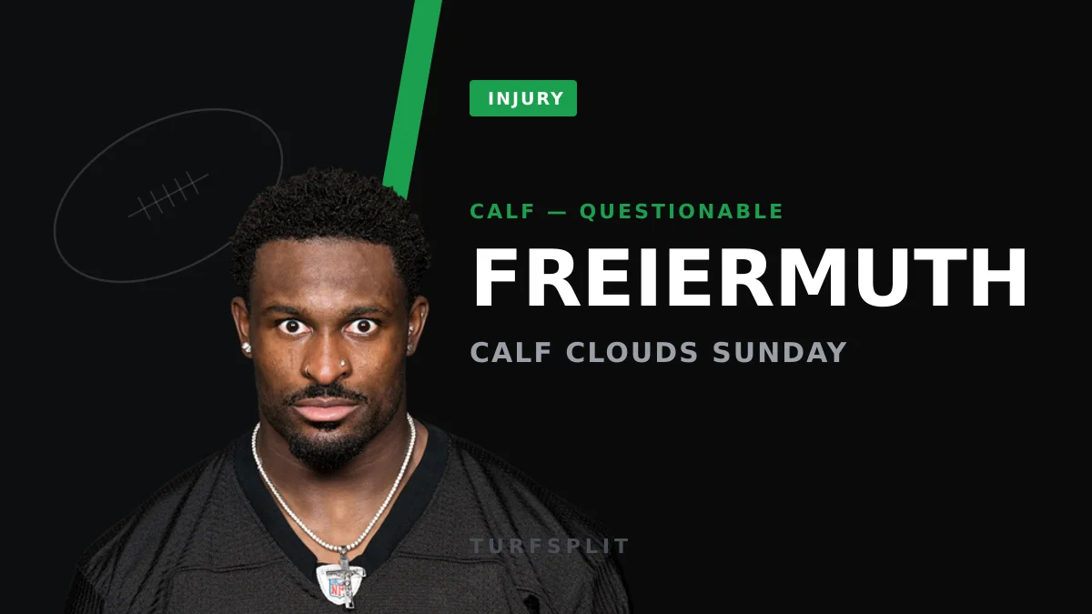 Metcalf Cleared for Steelers-Bucs, but Freiermuth Is a Calf Risk