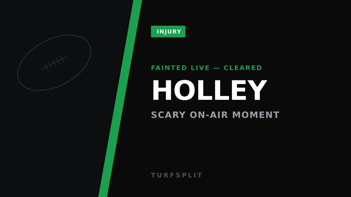 Michael Holley Fine After Fainting Live on PFT Live, Needs 5 Stitches