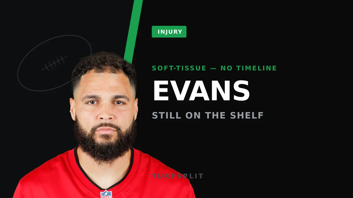 Mike Evans Stuck on 49ers' Injury List as WR Room Thins Out
