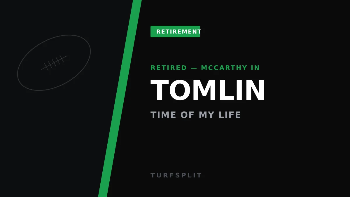 Mike Tomlin Loving Retirement as Mike McCarthy Takes Over in Pittsburgh