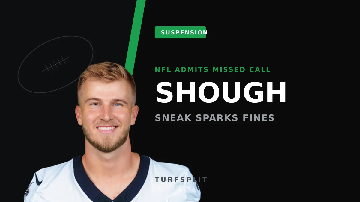 NFL Fines Roquan Smith for Missed Facemask on Shough's Game-Winning Sneak