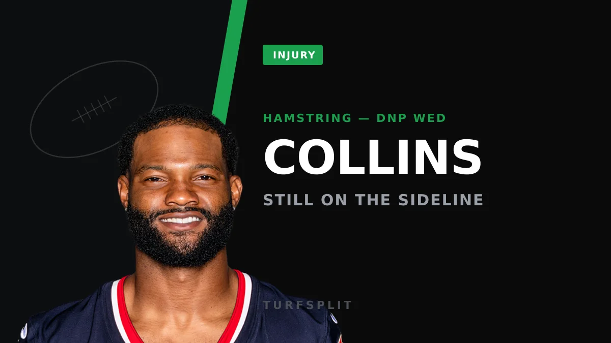 Nico Collins Sits Again With Hamstring — Texans WR1 in Limbo