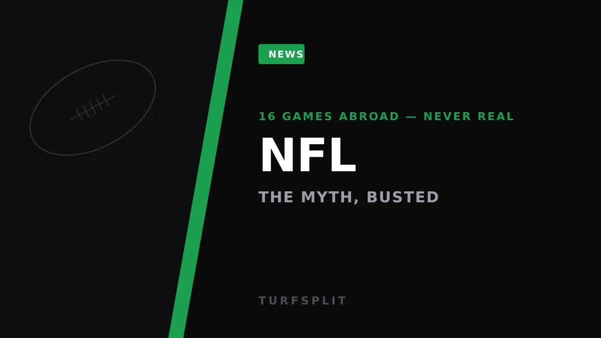 No, the NFL Never Planned a 16-Game International Week
