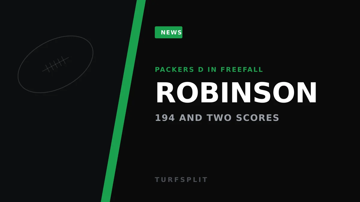 Packers Offense Has 'Lost Its Identity' — What LaFleur's 1-2 Mess Means