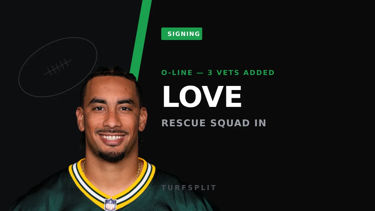 Packers Sign Three Veteran Linemen to Rescue Jordan Love and the Offense