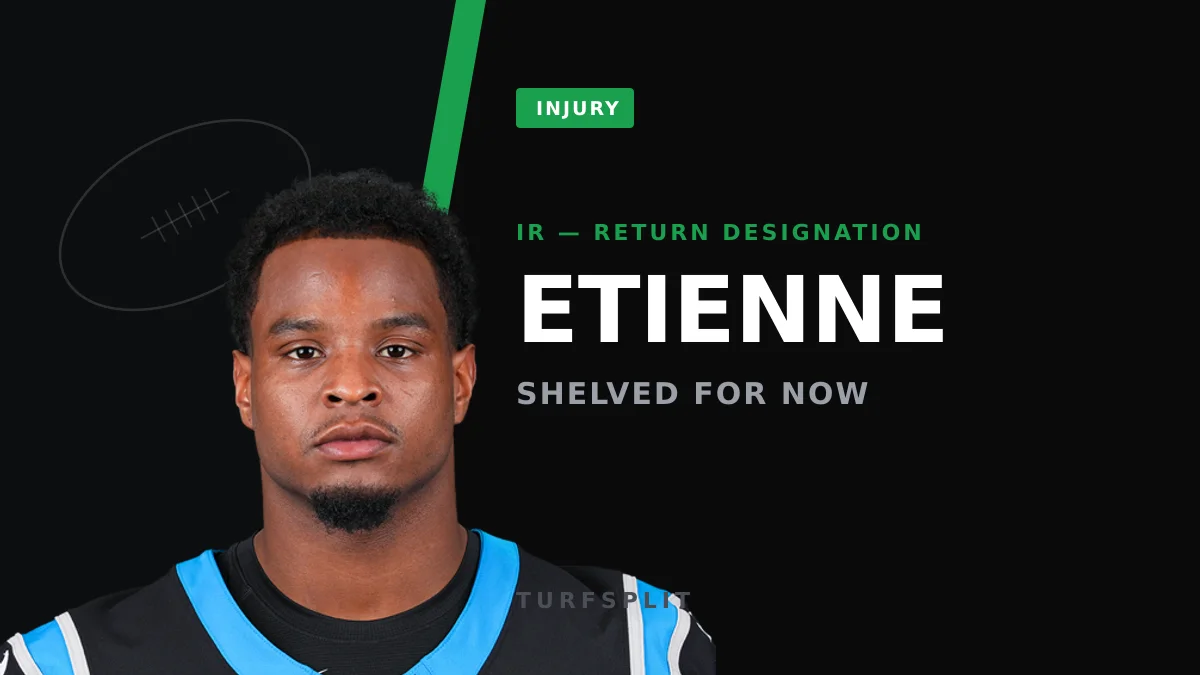 Panthers Trim to 53: Trevor Etienne to IR, Moton and Ekwonu Sidelined