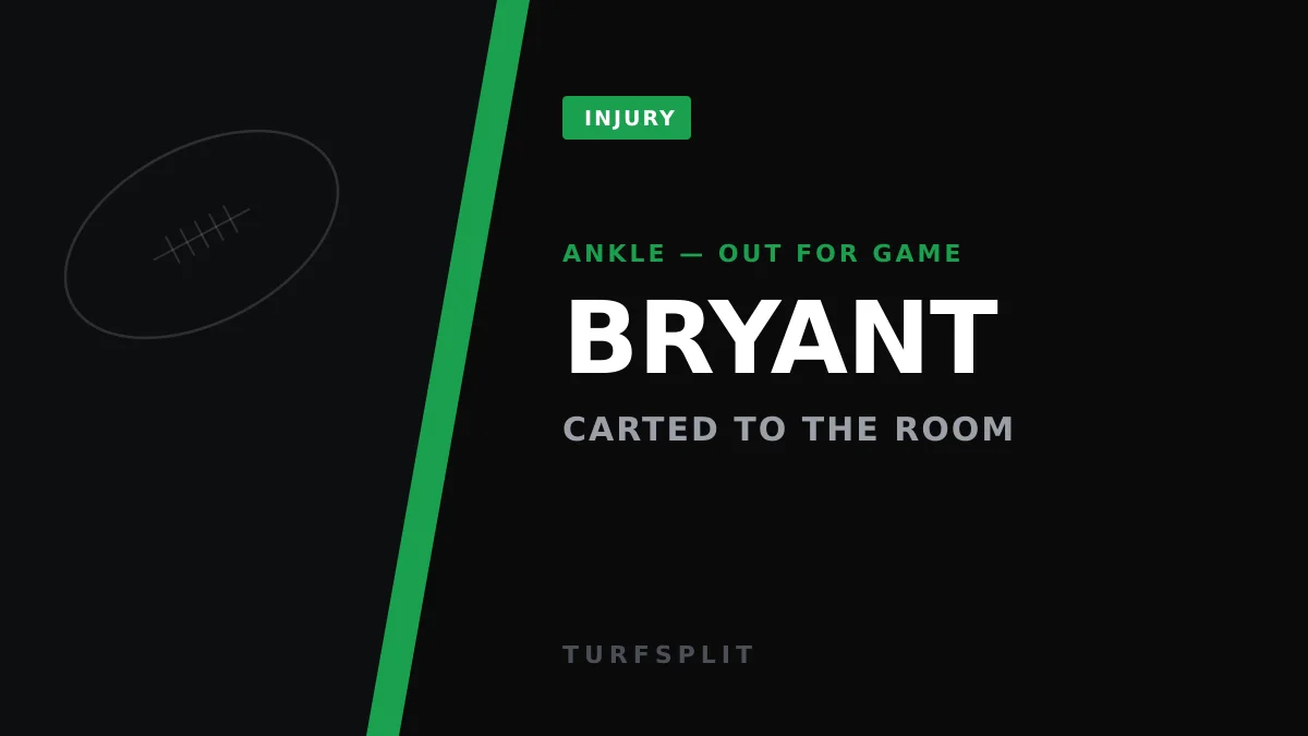 Patriots OT Marcus Bryant Exits With Ankle Injury as O-Line Depth Craters