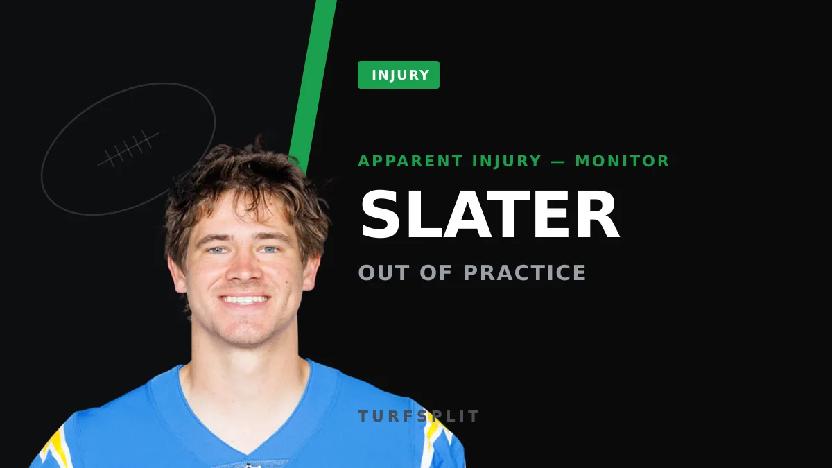 Rashawn Slater Limps Out of Chargers Practice — Herbert Unbothered