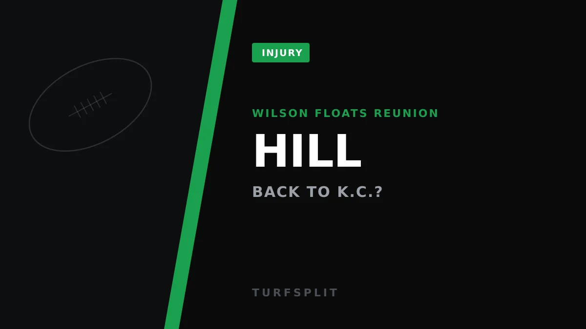 Russell Wilson Says Chiefs Should Reunite With Tyreek Hill ASAP