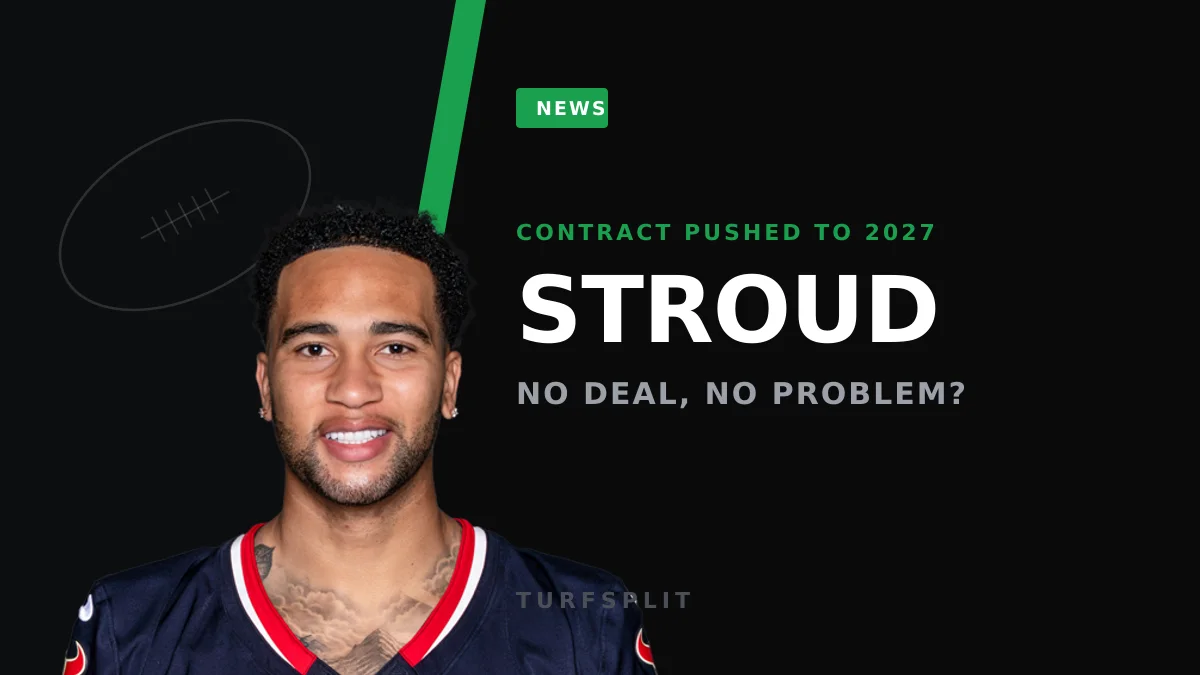 Texans Punt C.J. Stroud's Contract to 2027 — What It Means for Fantasy