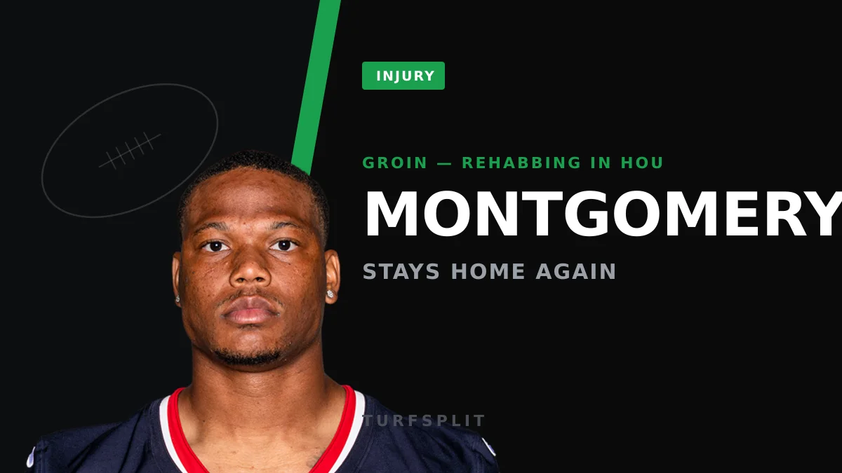 Texans Rule Out Montgomery and Dell Again as LB Corps Gets Thin
