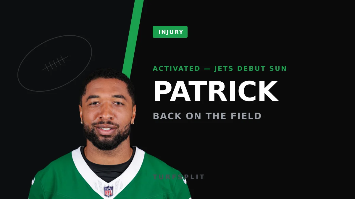 Tim Patrick Off IR, Set for Jets Debut vs. Browns Sunday