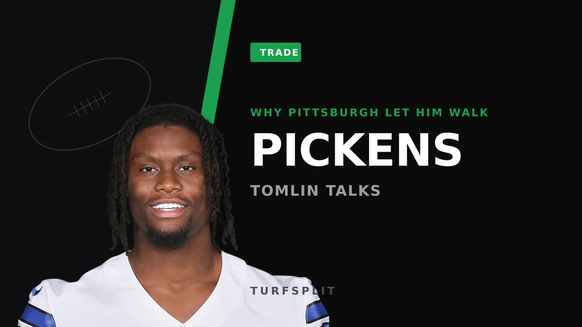Tomlin Reveals Why Steelers Dumped George Pickens — And It Wasn't His Hands