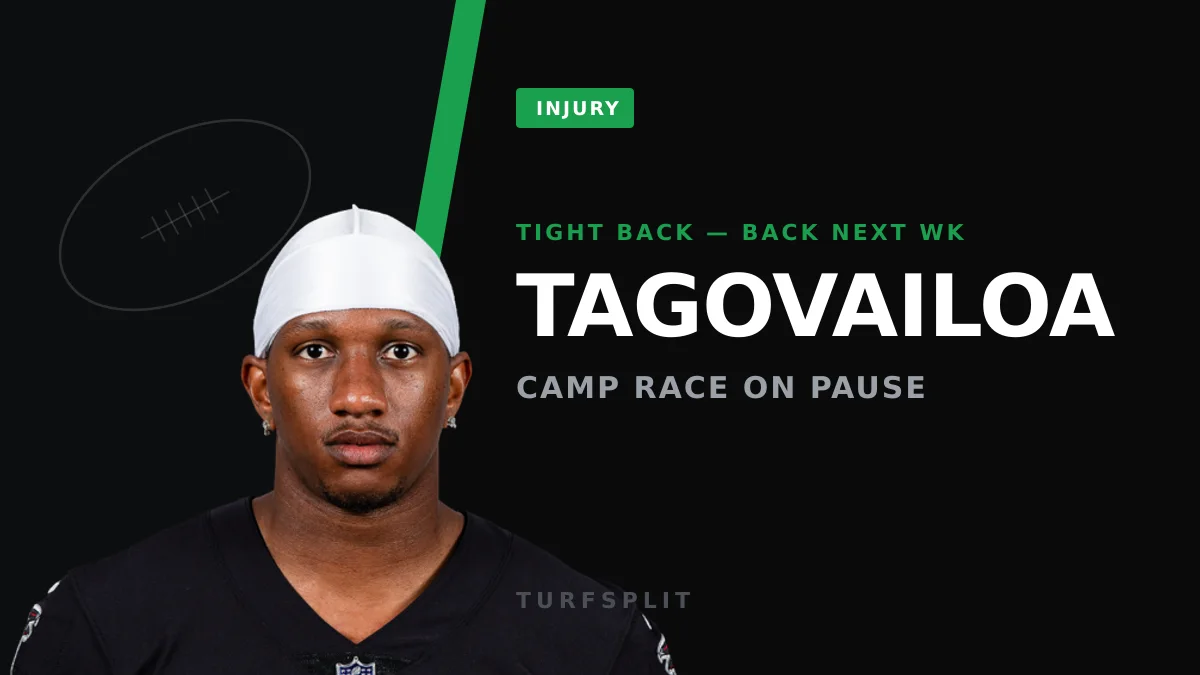 Tua's Tight Back Stalls Falcons QB Race as Penix Stays Out of Team Drills