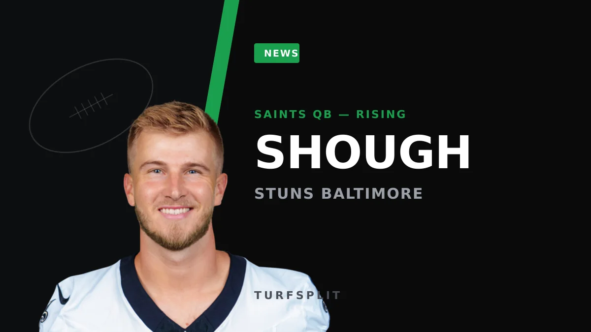 Tyler Shough Silences Baltimore: Saints QB Makes Fantasy Case in 24-17 Win