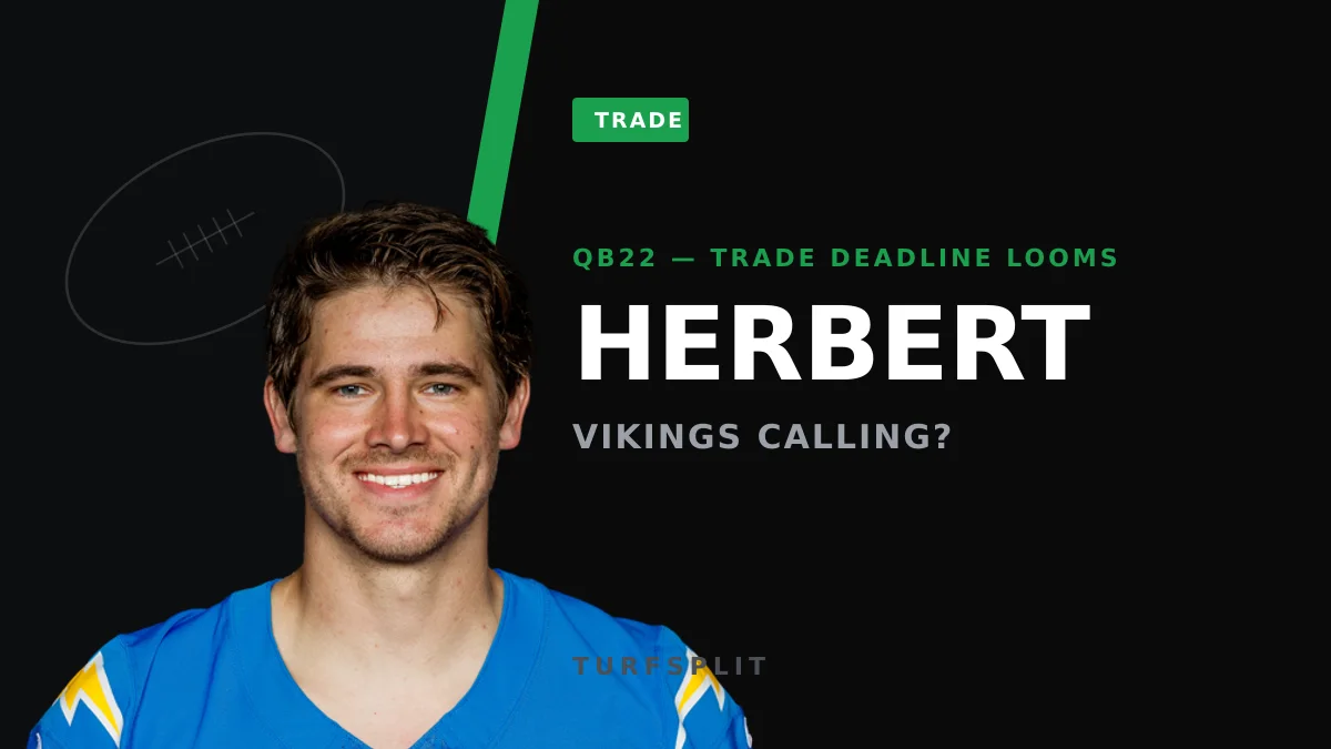 Vikings-Herbert Trade Talk Heats Up, But What's the Fantasy Catch?