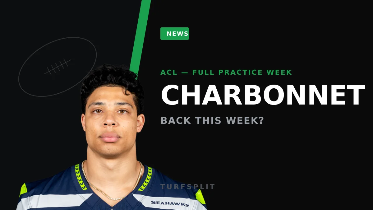 Zach Charbonnet Could Return Sunday as Seahawks Open His Window